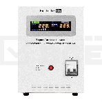 Стабилизатор напряжения ExeGate Expert Turbo AST-15000 (15000ВА, вход 80-260В, цветной дисплей, выход 220В±8%, КПД 98%, 5 уровней защиты, задержка, усиленный метал. корпус, клем.колодка, RTL), фото3