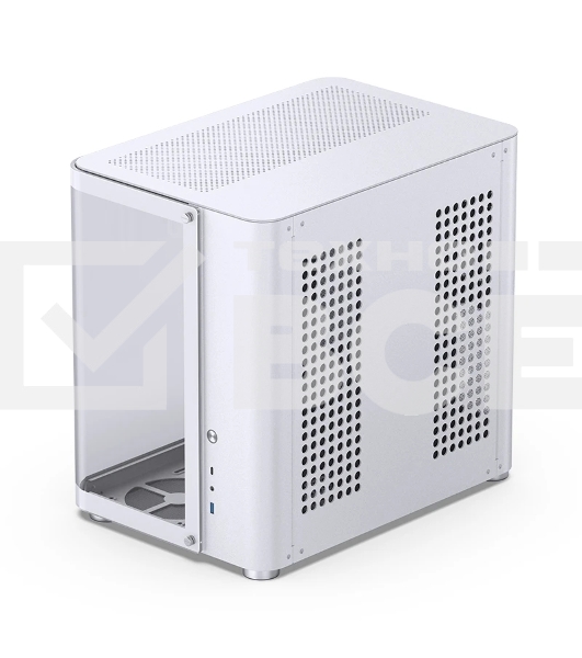 Корпус без блока питания JONSBO TK-2, Midi-Tower, TG, no fans, 1xUSB-A 3.2 + 1xUSB-C 3.2, ATX, mATX, mITX White