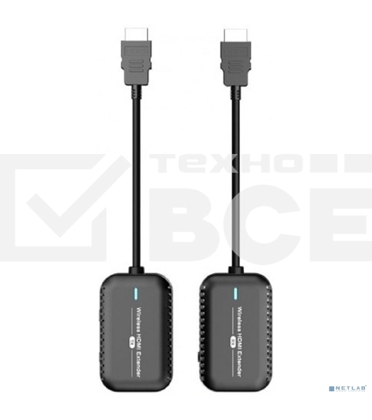 Удлинитель сигнала HDMI беспроводной 30м 1080p KS-is KS-827