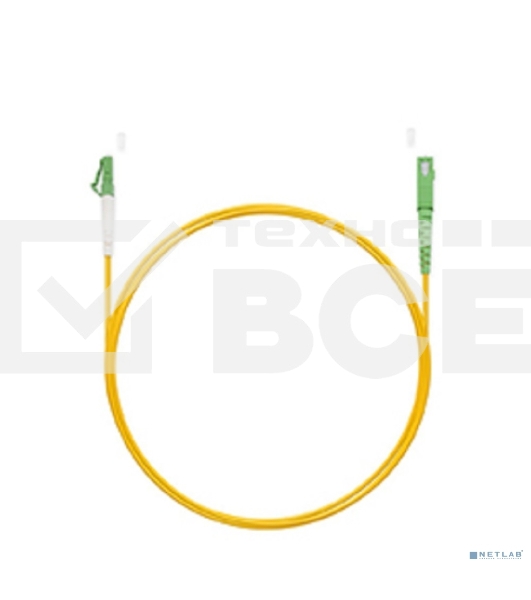 Комм. шнур оптический Cabeus FOP(s)-9-LC/APC-SC/APC-5m Шнур оптический simplex LC/APC-SC/APC 9/125 sm 5м LSZH