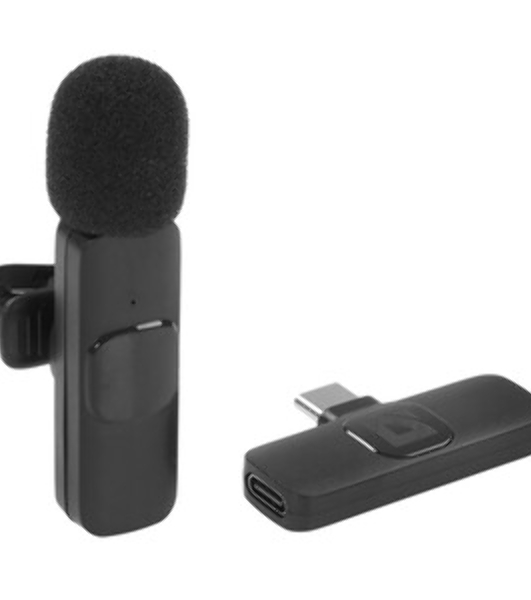 Петличный микрофон Defender Talky-137 wrls, черный, на прищепке, 1шт
