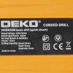 Дрель Deko DKID850W, 850 Вт, сетевая, ударная, фото11
