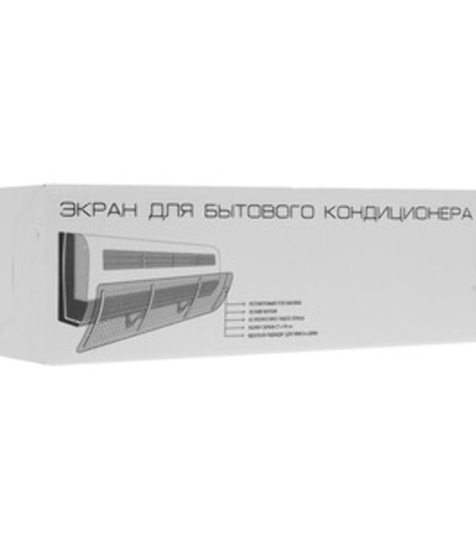 Экран для бытовых кондиционеров (прозрачный) Topperr 3440