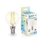 Лампа светодиодная 451134 Filament LED P45 11W E14 4000K 220-240V, фото4
