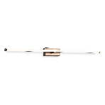 Настенный светодиодный светильник Ambrella light FL6123 CF кофе 14W 3000K-6400K 610*45*80, фото8