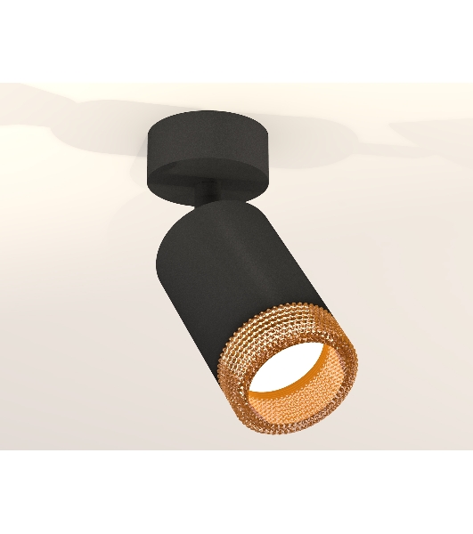 Светильник Ambrella Light XM6313005 SBK/CF черный песок/кофе MR16 GU5.3 (A2210, C6313, N6154)