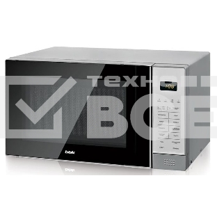 Микроволновая печь BBK 20MWG-736S/BS серебристый/черный, 20 л, 700 Вт, сенсор