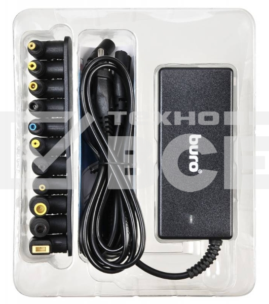 Блок питания Buro BUM-0054B65 автоматический 65W 12V-20V 11-connectors 4A от бытовой электросети LED индикатор