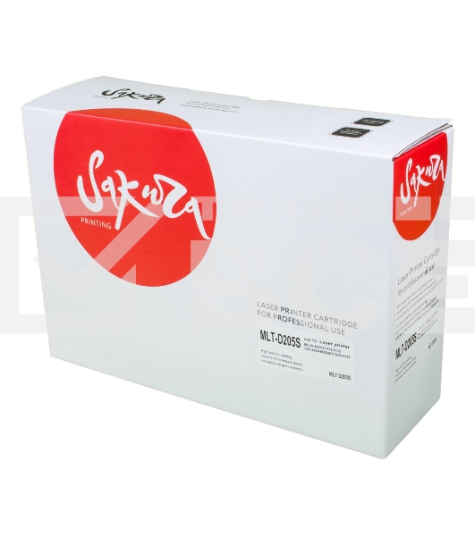 Картридж лазерный Sakura MLTD205S для Samsung ML-3310D/3310ND/3710D/3710ND/SCX-4833FD/4833FR/563, черный, 2000 к.