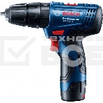 Аккумуляторный шуруповерт BOSCH  GSB 120 Li, кейс, 2x2.0 Ач, фото 1