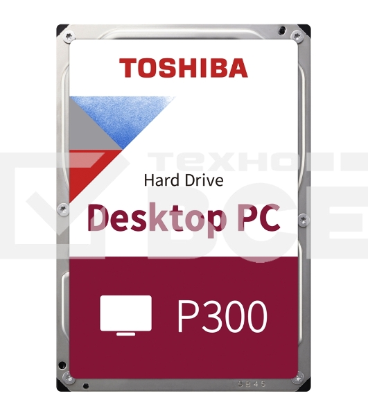 Жесткий диск Toshiba SATA-III 6Tb HDWD260UZSVA P300 (5400rpm) 128Mb 3.5
