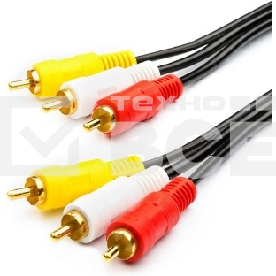 Кабель 3xRCA 3xRCA ATcom AT1002