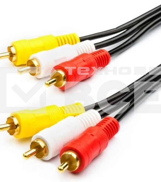 Кабель 3xRCA 3xRCA ATcom AT1002