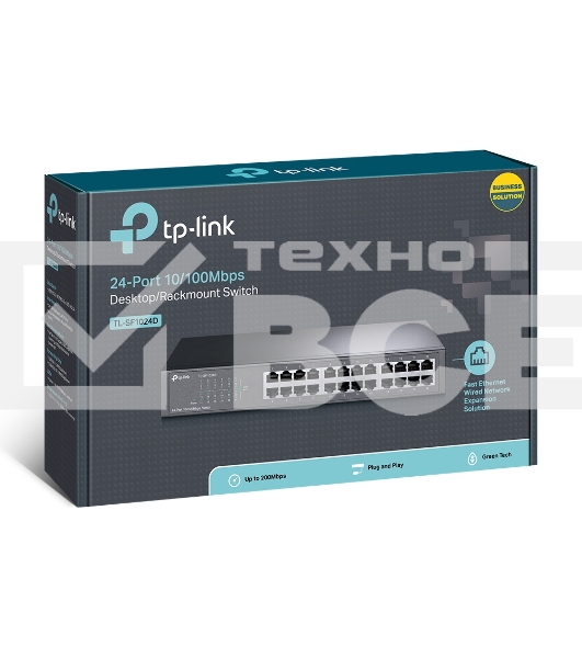 Коммутатор TP-Link SMB TL-SF1024D Коммутатор 24-port 10/100M Switch