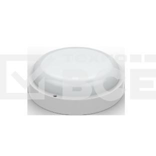 Св-к LED ECO IP65 D140*51 8W 680lm 4000K ЖКХ круглый 1/40  126418208  Gauss