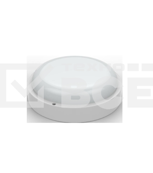 Св-к LED ECO IP65 D140*51 8W 680lm 4000K ЖКХ круглый 1/40  126418208  Gauss
