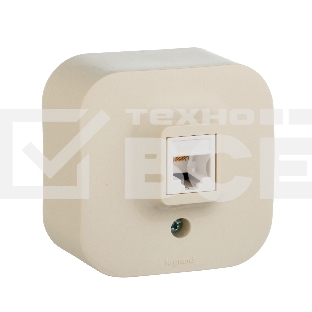 Розетка RJ11 Legrand 782244 (Слоновая кость)
