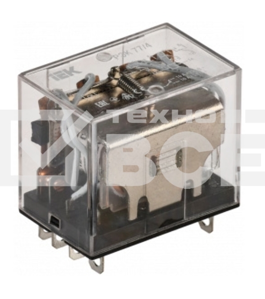 Реле РЭК 77-4 10А 12В DC ИЭК RRP10-4-10-012D
