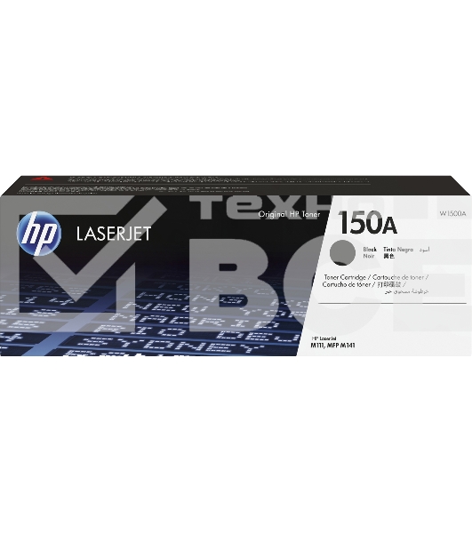Картридж лазерный HP 150A черный LaserJet Toner Cartridge
