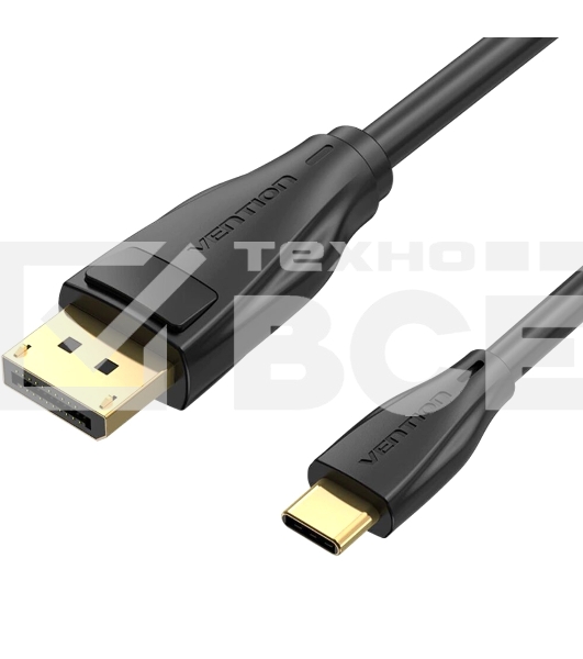 Кабель Vention USB-CM / DP M - 2 м.