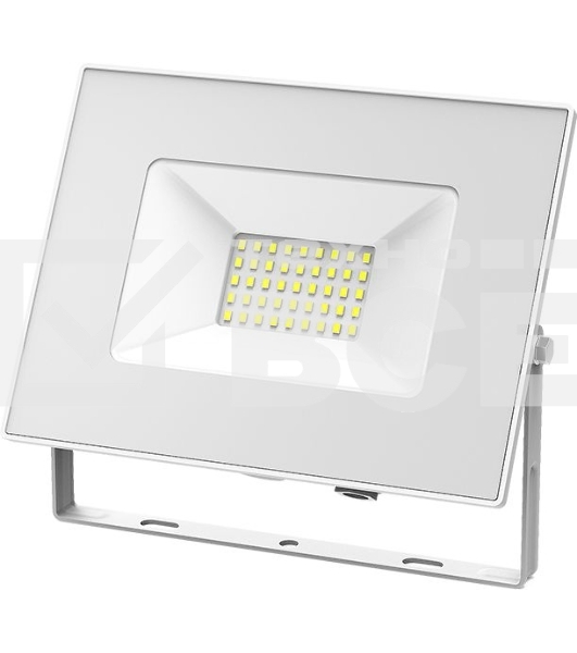 Прожектор светодиодный Gauss LED 70W 4900lm IP65 6500К белый 613120370 Gauss