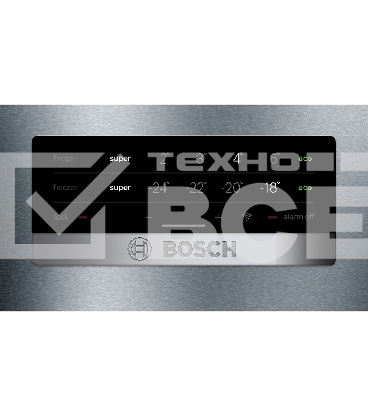 Холодильник Bosch KGN39XI30U нержавеющая сталь двухкамерный 279/87л морозилка снизу, No Frost