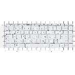 Клавиатура для ноутбука HP Pavilion 14-DV 14-DW серебристая, фото2
