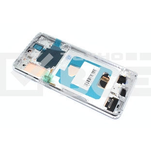 Дисплей для Samsung Galaxy S21 Plus 5G SM-G996B в сборе с тачскрином и рамкой (OLED) серебро