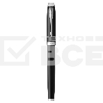 Ручка перьевая Parker IM Core F321 (CW1931644) Black CT F сталь нержавеющая подар.кор., фото3