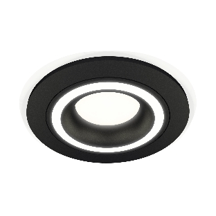 Комплект встраиваемого светильника Ambrella light XC7622040 SBK черный песок MR16 GU5.3 (C7622, N7111)
