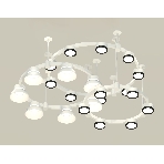 Светильник Ambrella light XR92212010/22 SWH/PBK/FR белый песок/черный полированный/белый матовый GX53, фото3