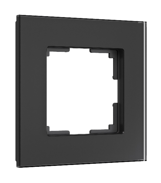 Рамка на 1 пост Senso (черный, стекло soft-touch) W0013108