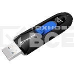 Флешка USB Transcend JetFlash 790 (TS128GJF790K), 128Gb, USB 3.0, R/W 90/40, черный/синий, фото3