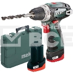 Дрель-шуруповерт Metabo PowerMaxx BS 600080500, Аккумуляторный, 12В, 2 АКБ, фото10