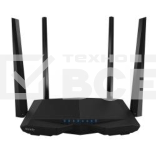 Маршрутизатор Tenda AC6 AC1200 Двухдиапазонный, Wi-Fi маршрутизатор, 4*5 дБи внешние антенны