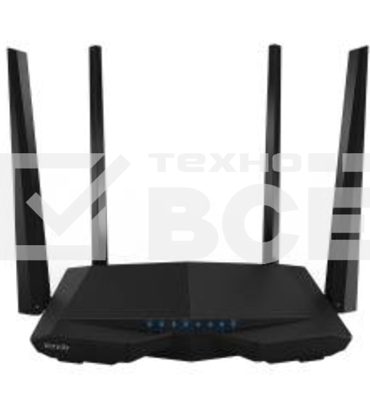 Маршрутизатор Tenda AC6 AC1200 Двухдиапазонный, Wi-Fi маршрутизатор, 4*5 дБи внешние антенны