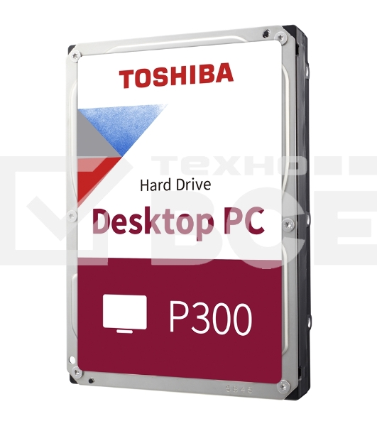 Жесткий диск Toshiba SATA-III 6Tb HDWD260UZSVA P300 (5400rpm) 128Mb 3.5