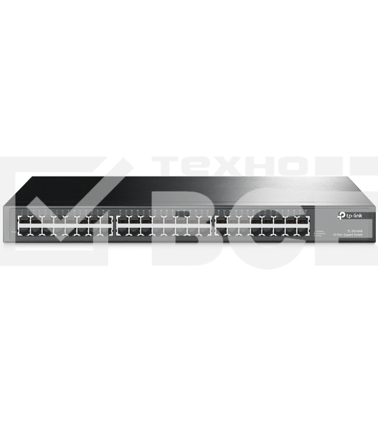Сетевой коммутатор TP-Link SMB TL-SG1048 Коммутатор 48-port Gigabit Switch, 1U 19-inch rack-mountable steel case