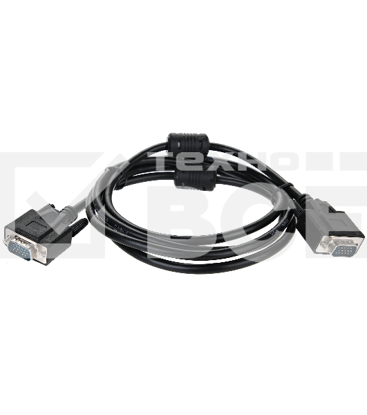 Кабель для монитора VGA (M) -) VGA (M), 1.8m, TV-COM (QCG341AD-1.8M), ферритовые кольца