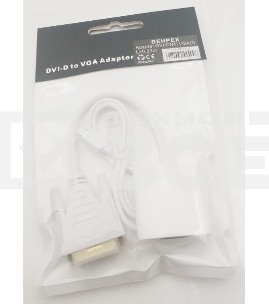 Переходник DVI-D (m) VGA (f) 0.23м