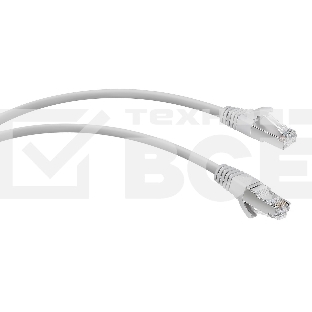 Патч-корд WRline WR-PC-RJ45-FTP-5E-7-GY F/UTP общий экран RJ-45 вил.-вилка RJ-45 кат.5E 7м серый LSZH (уп.:1шт)