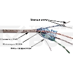 Кабель TWT FTP, серии XS, 4 пары, Кат.5e, PVC, серый, 305 метров, фото2