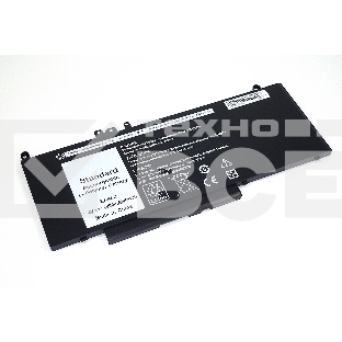 Аккумуляторная батарея для ноутбука Dell Latitude E5450 (G5M10) 51Wh 7.4V черная OEM