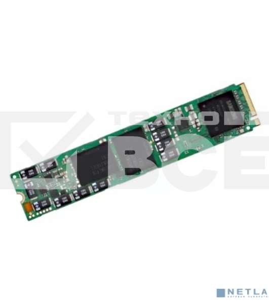 Накопитель SSD Samsung PM9A3, 3.84TB, M.2 22110, PCIe 4.0 x4, NVMe, R/W 5500/2000