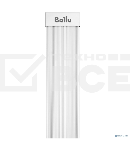 Инфракрасный обогреватель Ballu BIH-APL-0.6-M серый, 600 Вт, 12 м2