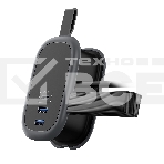 Удлинитель Cablexpert Exnovo mini, EXN-1-CU2-B-1.13, 1р, 16А, 1xType-C PD, 20Вт, 2хUSB QC, 18Вт, 1.13м, ур.защиты 1+, черный, коробка, фото2