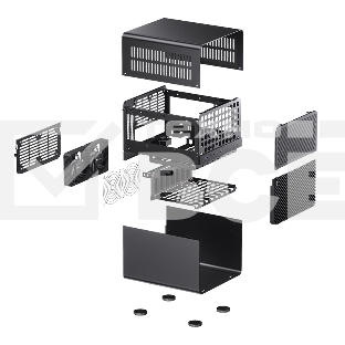 Компьютерный корпус  JONSBO Computer Case N3 черный