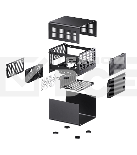 Компьютерный корпус  JONSBO Computer Case N3 черный