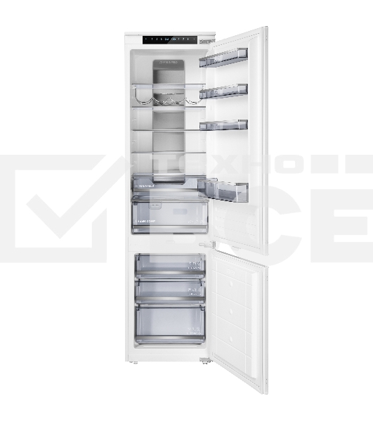 Встраиваемый холодильник Maunfeld MBF19354NFWGR LUX Inverter