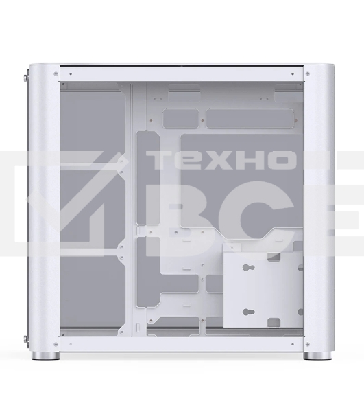 Корпус без блока питания JONSBO TK-2, Midi-Tower, TG, no fans, 1xUSB-A 3.2 + 1xUSB-C 3.2, ATX, mATX, mITX White